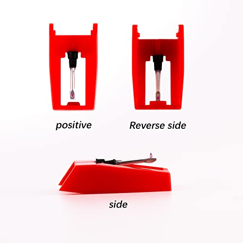 LUTER Turntable Cartridge with 2 Replacement Needles
