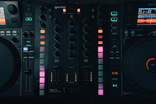 Gemini PMX-10 DJ Controller with RGB Pads