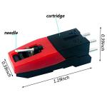 CKANDAY Universal Turntable Needle Cartridge Pack