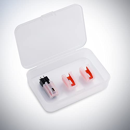 LUTER Turntable Cartridge with 2 Replacement Needles