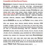 Phonograph Stylus Replacement Needle 1pc