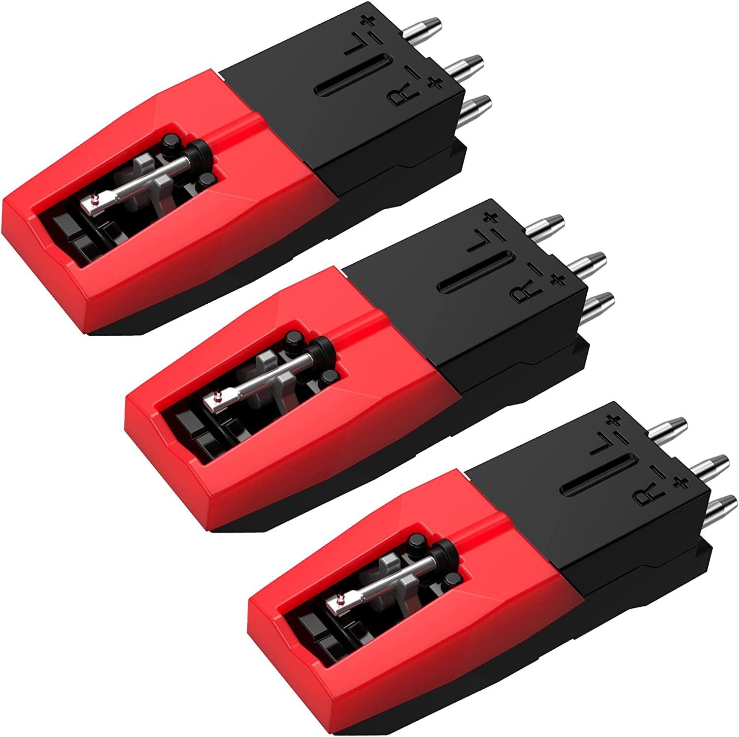 DIGITNOW! Vintage LP Cartridge with Needle Stylus - 3 Pack