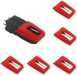 DaKuan Set of 5 Turntable Cartridges & Stylus Needles