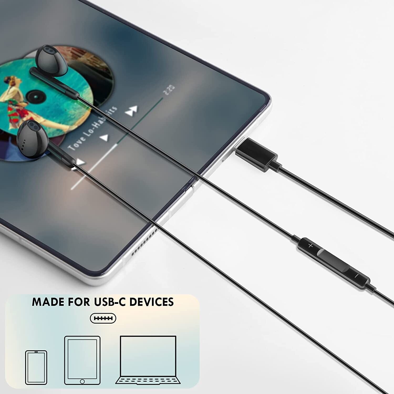 TPYE C Samsung Earphones for Galaxy Series