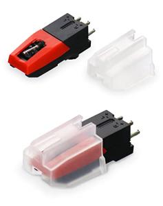 QWORK 2 Pack Turntable Stylus Replacement Needles