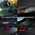 3PCS Vinyl Turntable Cartridge with Needle Stylus For Phonograph Record Player