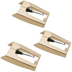 Golden Stylus Needles for Turntables - Pack of 3