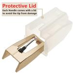 Golden Stylus Needles for Turntables - Pack of 3
