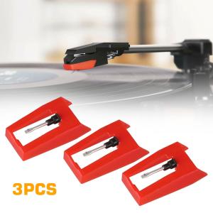 3 Diamond Stylus Replacement Needles for Turntables