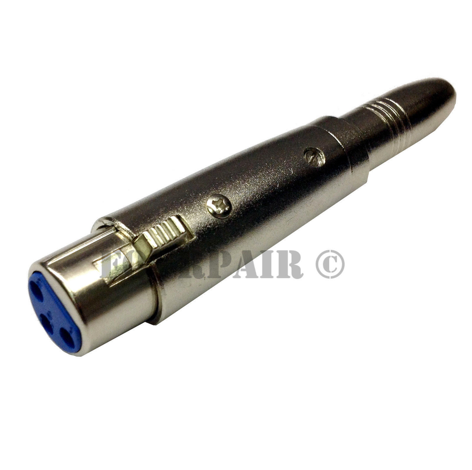 XLR Female to 1/4" Mono Audio Cable Adapter