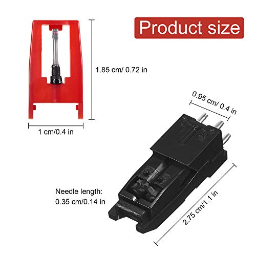 5 Pack Needle & Cartridge for Record Player