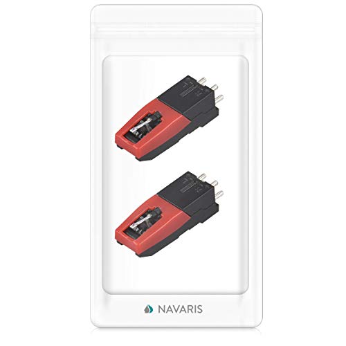 Universal Turntable Stylus Cartridge - Pack of 2