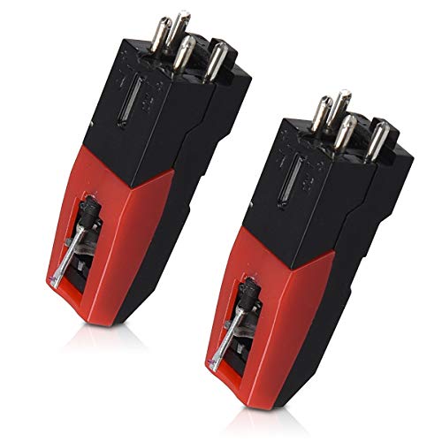 Universal Turntable Stylus Cartridge - Pack of 2
