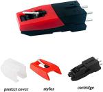 Vinyl Turntable Cartridge with Needle Stylus (2 Pack)