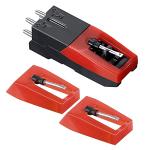 2-Pack Turntable Needles with Cartridge for Vinyl