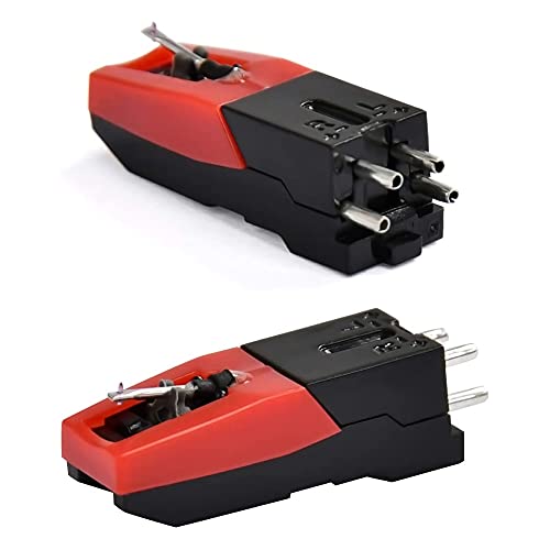 2-Pack Turntable Needles with Cartridge for Vinyl