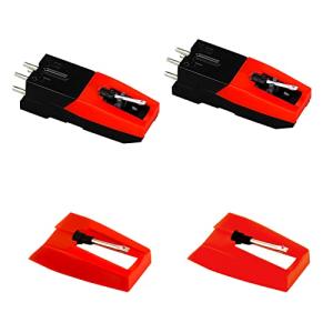 2-Pack Turntable Stylus Replacement Needles