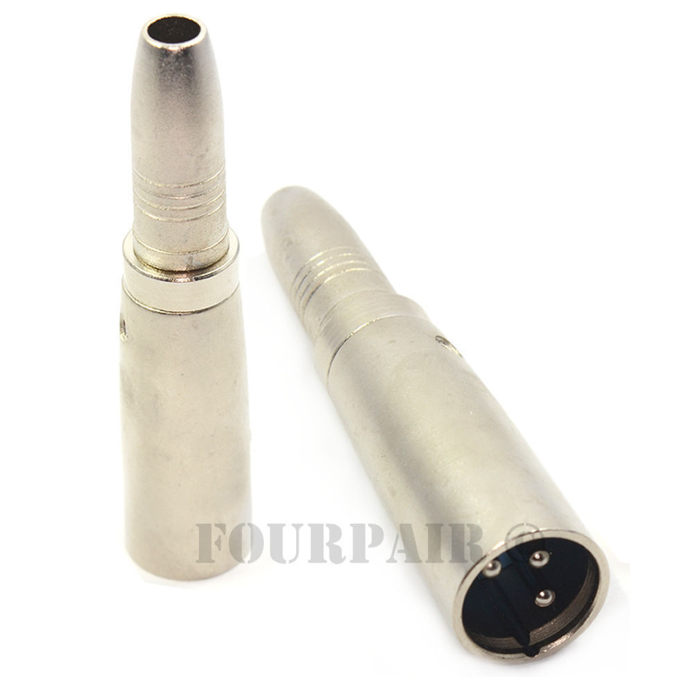 XLR Male to 6.35mm Mono Female Adapter Cable