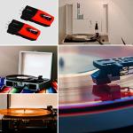 2-Pack Turntable Stylus Replacement Needles