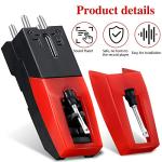 8-Piece Replacement Needle Set for Turntables