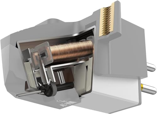 Blue Audio-Technica Dual Moving Magnet Cartridge