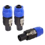 6pcs NL4FC to 1/4" Speaker Adapters