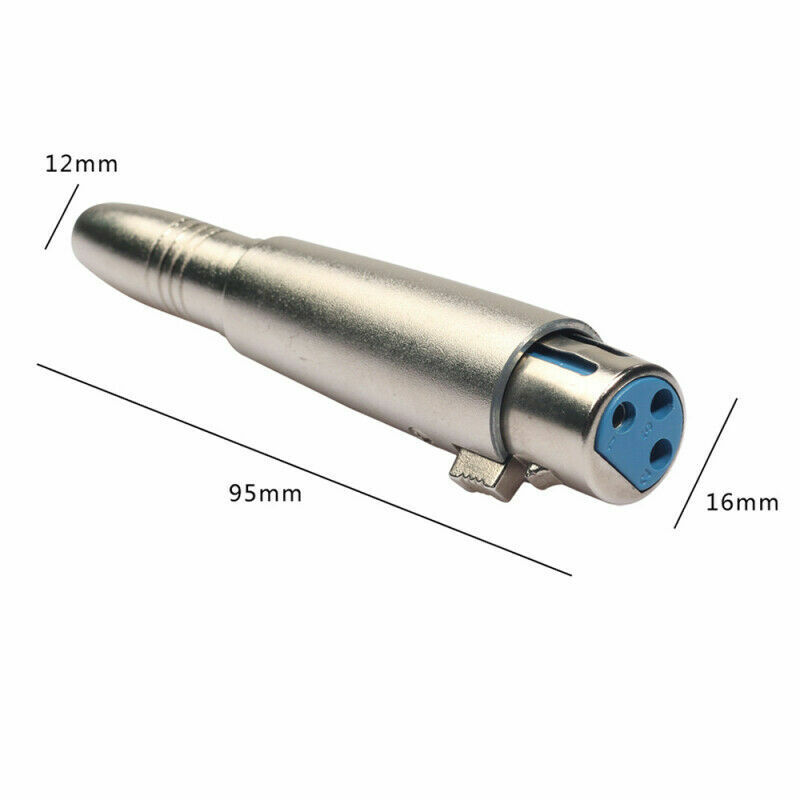 XLR Female to 1/4" Mono Jack Audio Cable