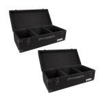 Odyssey Carpeted DJ Cases for 400 45s (Set of 2)