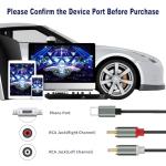 Lightning to Phono RCA Adapter for iPhone DJ Setups