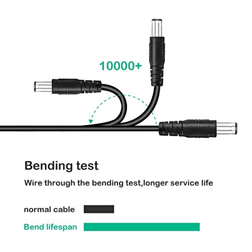 USB to DC Power Cable with 10 Connectors - DJ Equipment