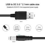 USB to DC Power Cable with 10 Connectors - DJ Equipment