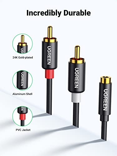 RCA to 3.5mm Audio Adapter Cable