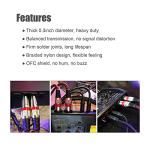 2-Pack Balanced TRS to XLR Cables - 6.6FT