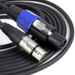 10FT Pack of 2 SpeakOn to XLR Cables