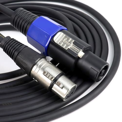 10FT Pack of 2 SpeakOn to XLR Cables