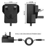 5V Power Adapter Cord for Electronics