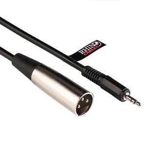 2m Stereo to XLR DJ Cable Adapter