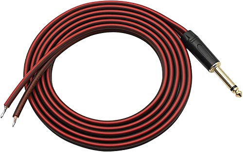 Gold-Plated Audio Cable for DJ Speakers