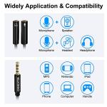 3.5mm Audio Y Splitter for DJs