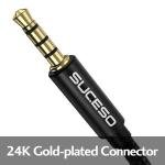 3.5mm Audio Y Splitter for DJs