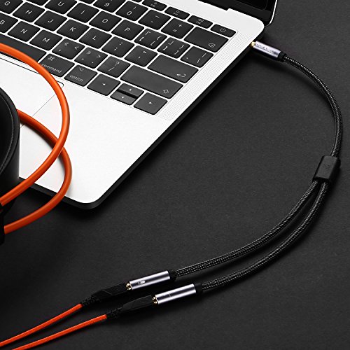 DUKABEL Headset Splitter for Gaming Headsets & Devices
