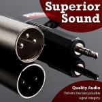 2m Stereo to XLR DJ Cable Adapter