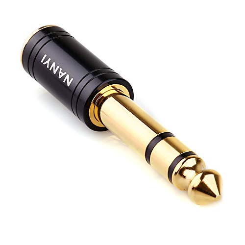 NANYI Stereo Headphone Adapter Cable, Black