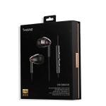 Quad Driver Hi-Res In-Ear Headphones - Silver/Gray