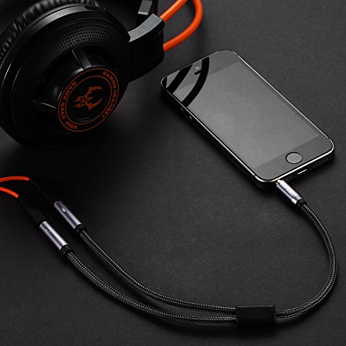 DUKABEL Headset Splitter for Gaming Headsets & Devices