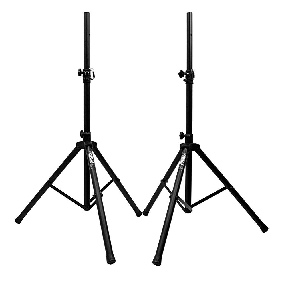 High-quality DJ speaker stand kit with case