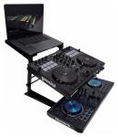 Rockville Dual Shelf DJ Stand for Midi Keyboard/Laptop