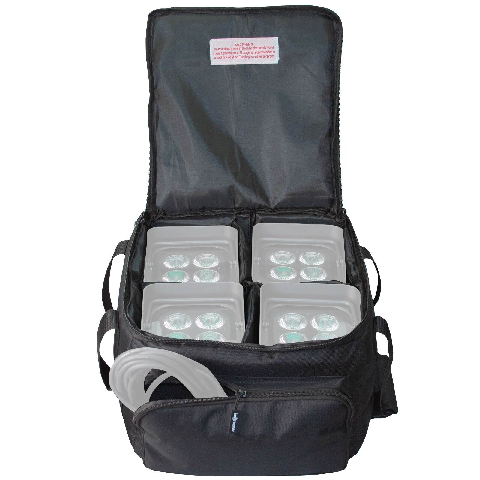 DJ Lighting with Freedom Par and Travel Bag