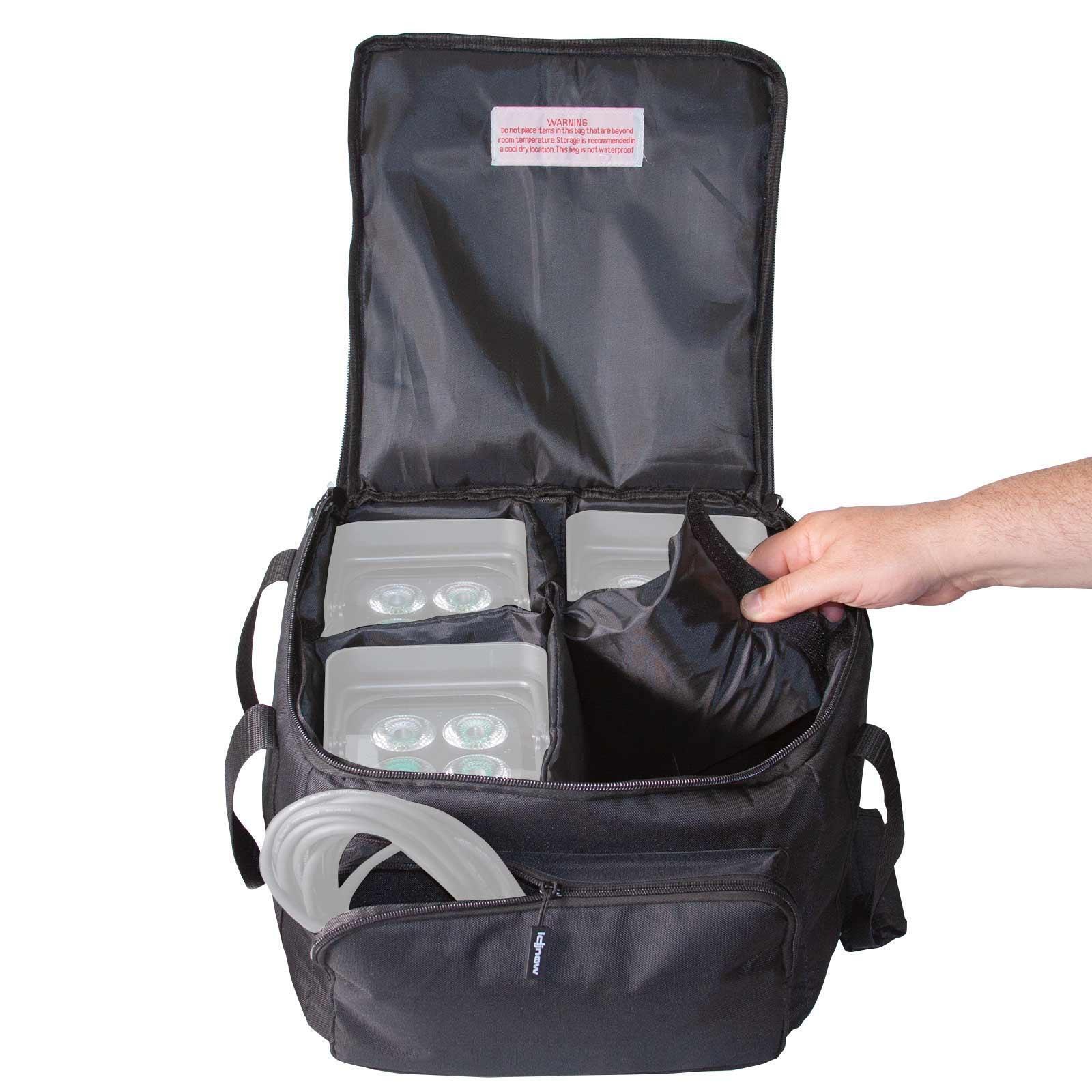 DJ Lighting with Freedom Par and Travel Bag