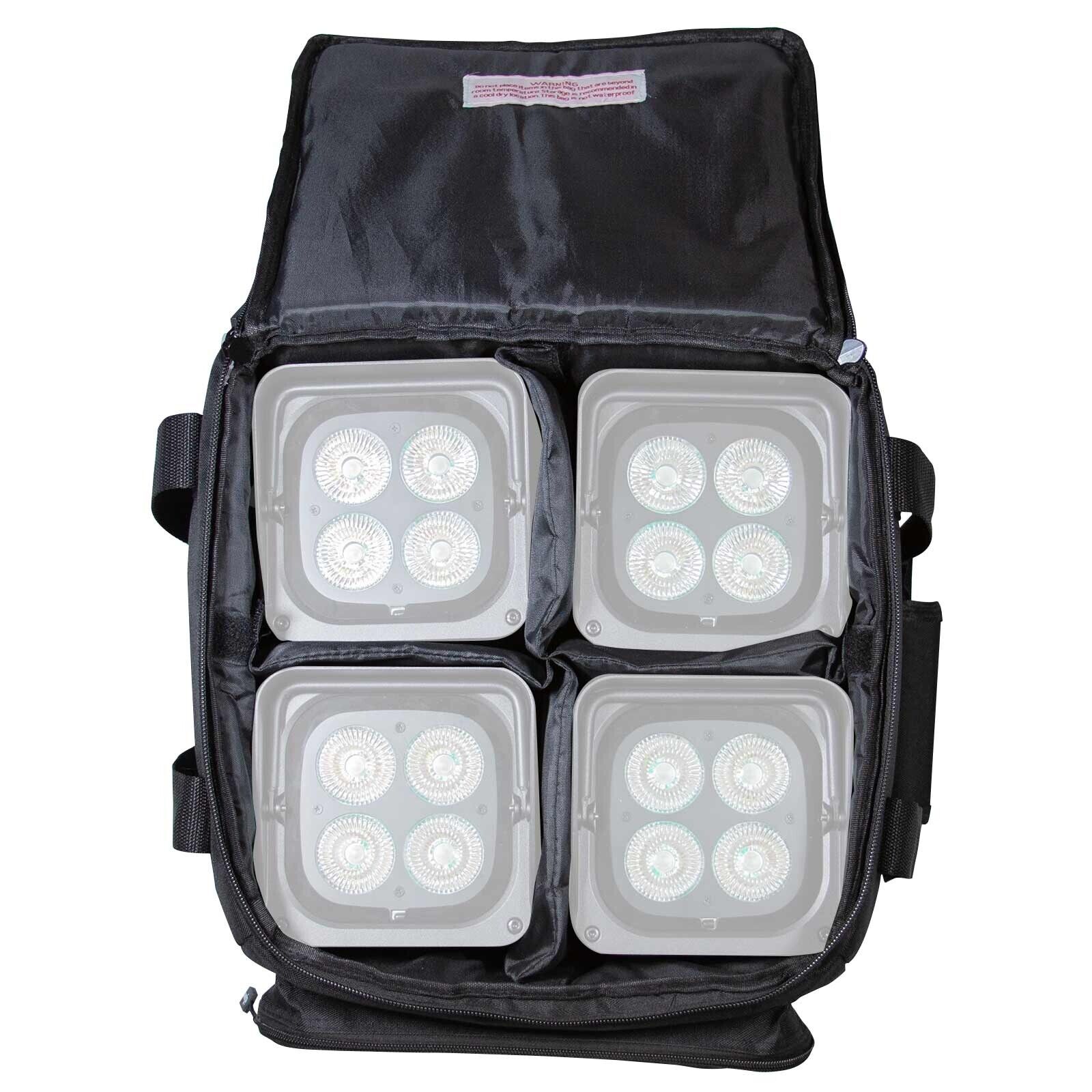 DJ Lighting with Freedom Par and Travel Bag